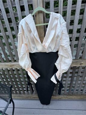 Two-piece-look XPlus dress, size 1x